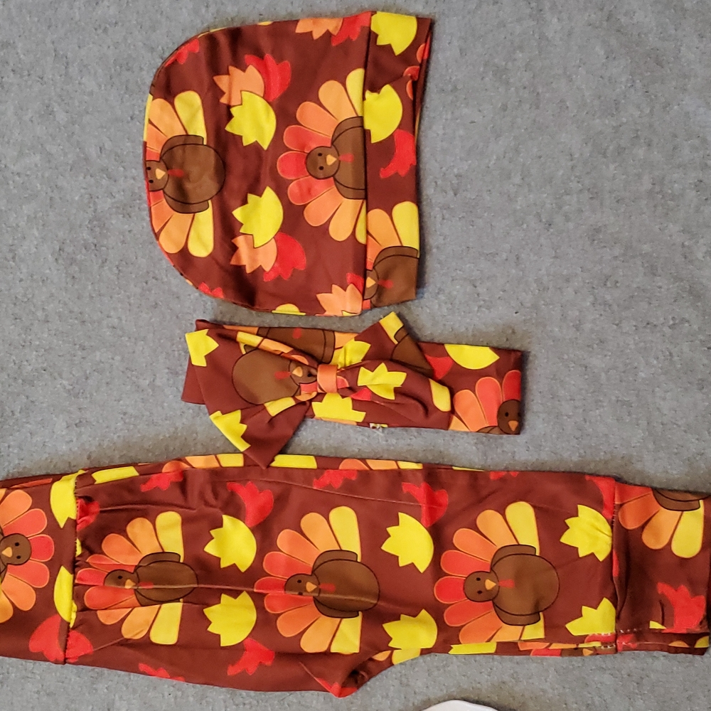 Unisex 1st Thanksgiving Set - Picture 2 of 3